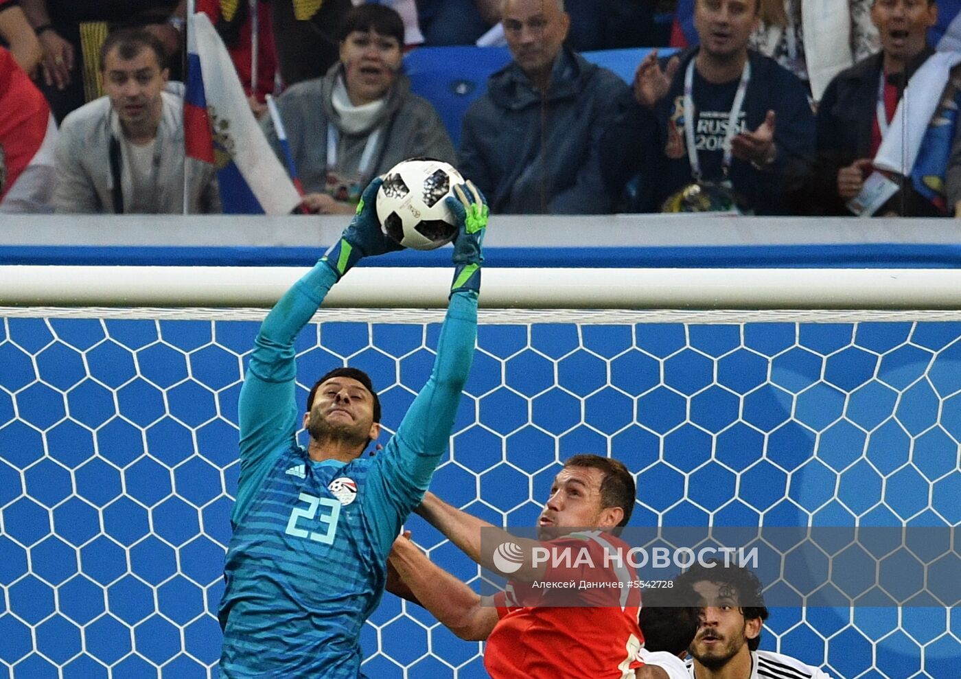 Футбол. ЧМ-2018. Матч Россия - Египет