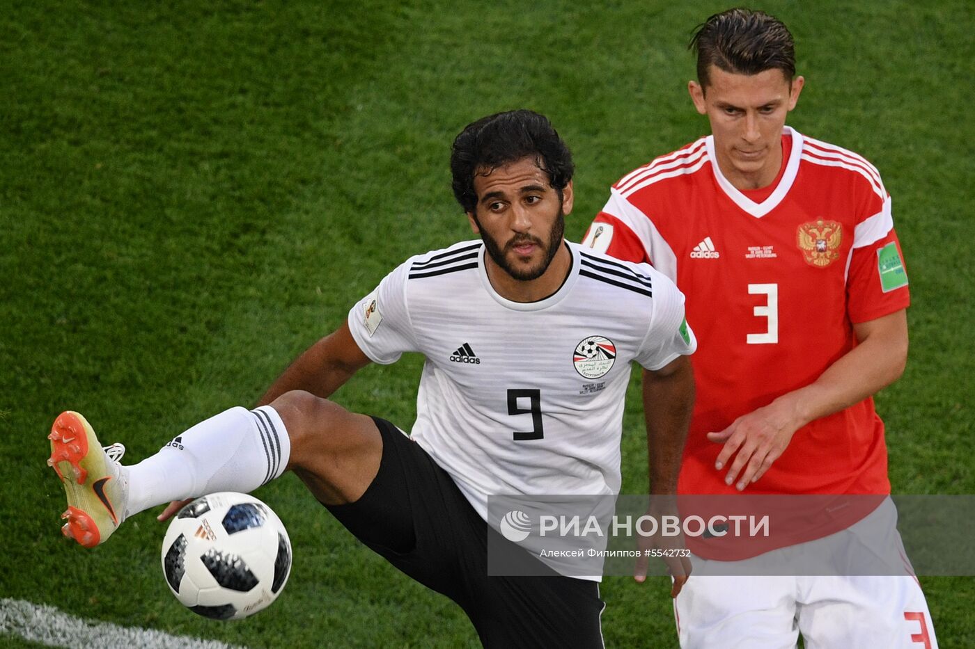 Футбол. ЧМ-2018. Матч Россия - Египет