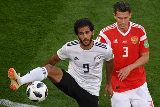 Футбол. ЧМ-2018. Матч Россия - Египет