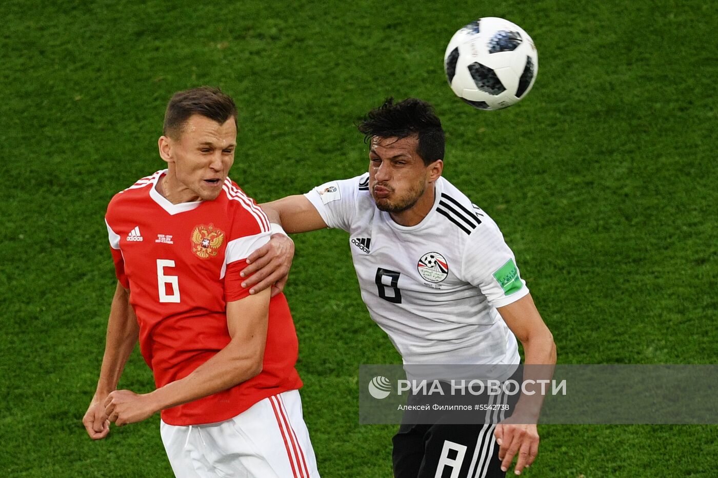 Футбол. ЧМ-2018. Матч Россия - Египет