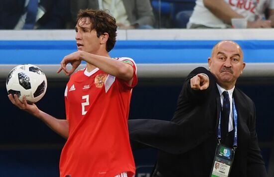 Футбол. ЧМ-2018. Матч Россия - Египет 