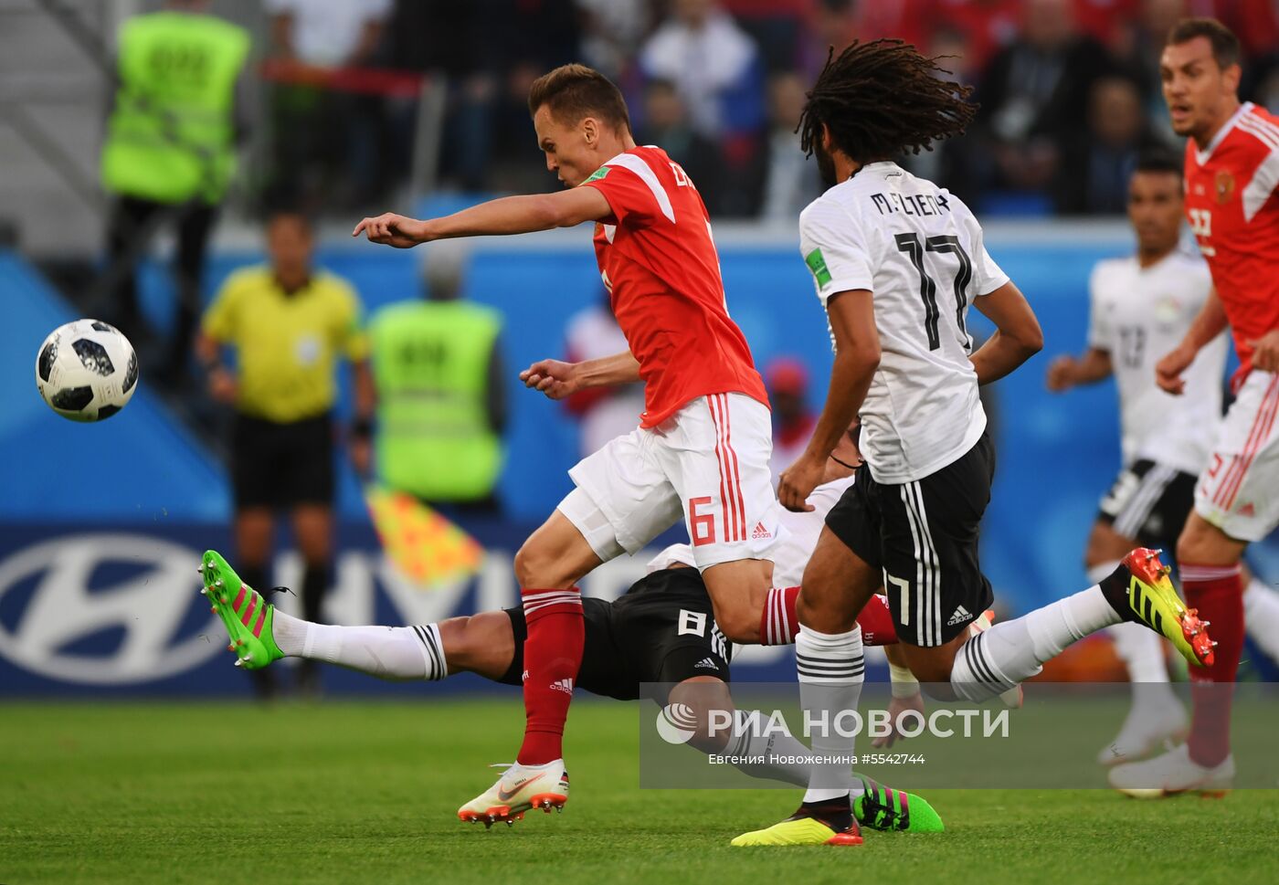 Футбол. ЧМ-2018. Матч Россия - Египет
