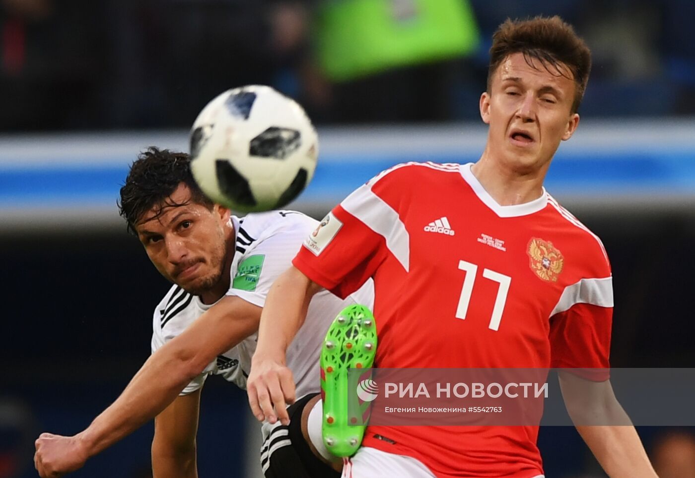 Футбол. ЧМ-2018. Матч Россия - Египет