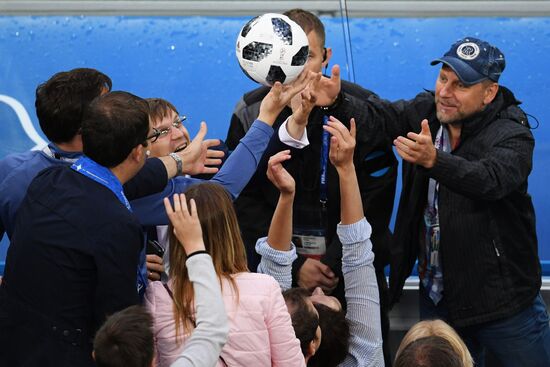 Футбол. ЧМ-2018. Матч Россия - Египет