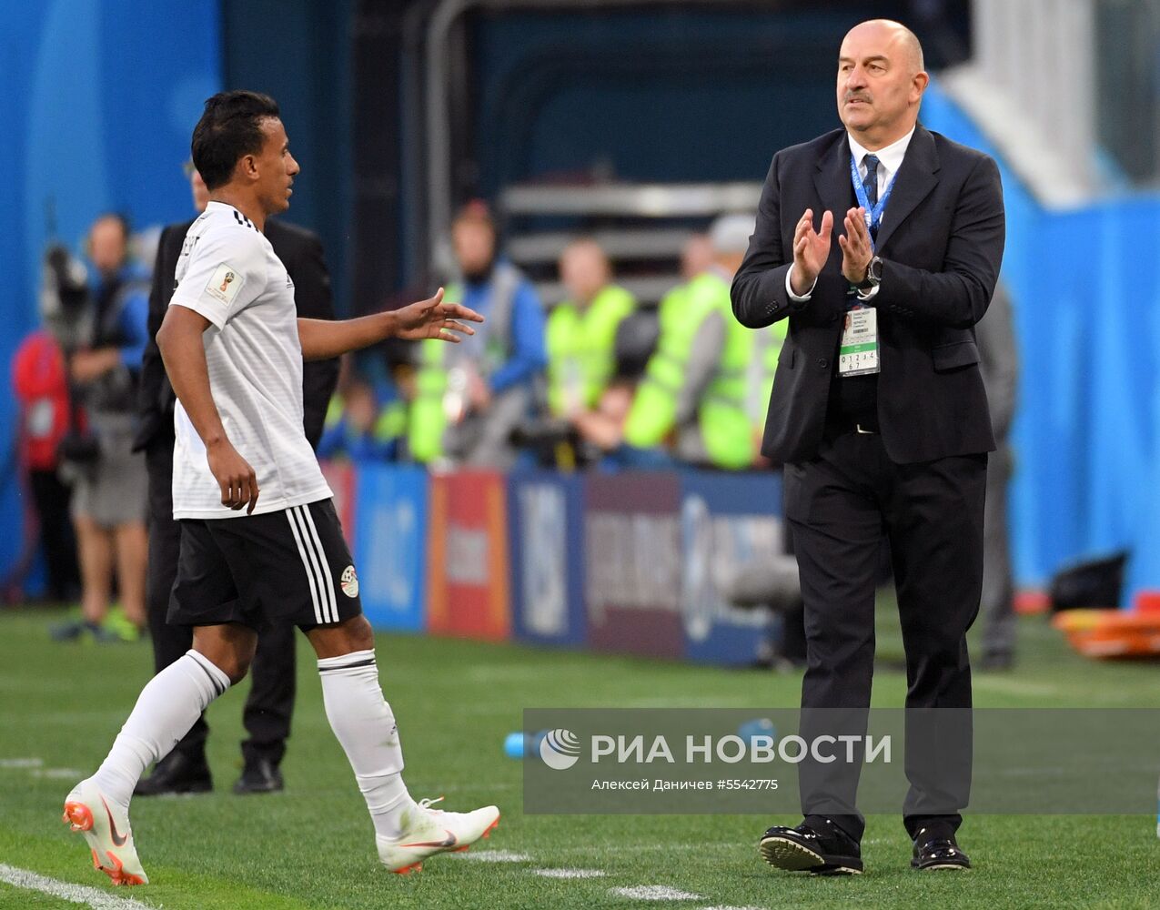 Футбол. ЧМ-2018. Матч Россия - Египет