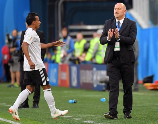 Футбол. ЧМ-2018. Матч Россия - Египет 