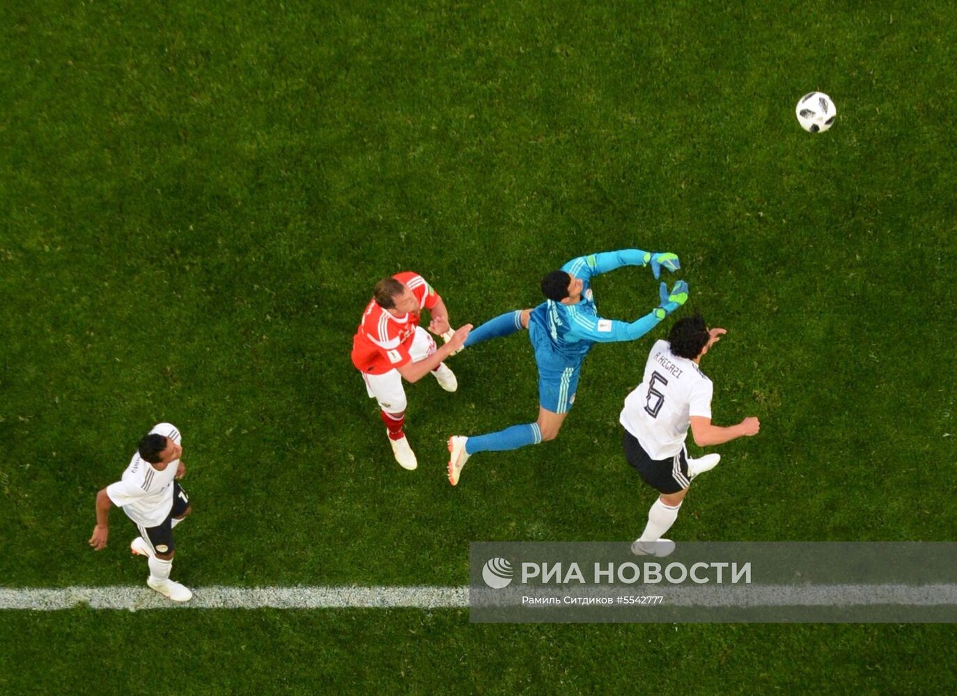 Футбол. ЧМ-2018. Матч Россия - Египет 