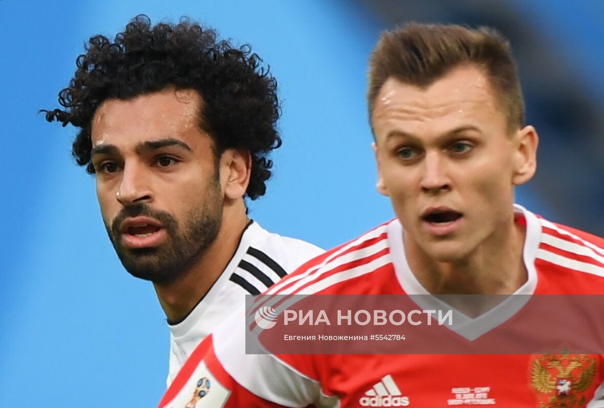 Футбол. ЧМ-2018. Матч Россия - Египет 