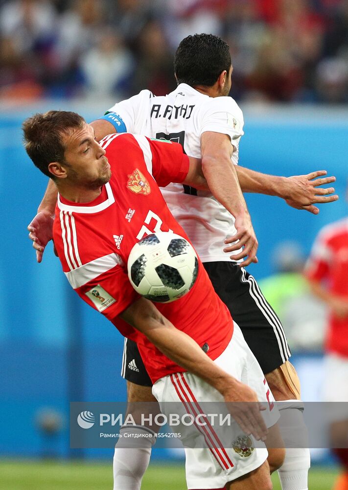 Футбол. ЧМ-2018. Матч Россия - Египет