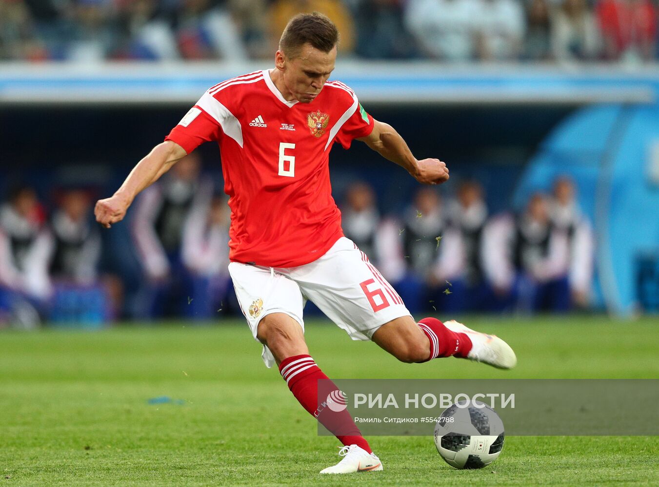Футбол. ЧМ-2018. Матч Россия - Египет 