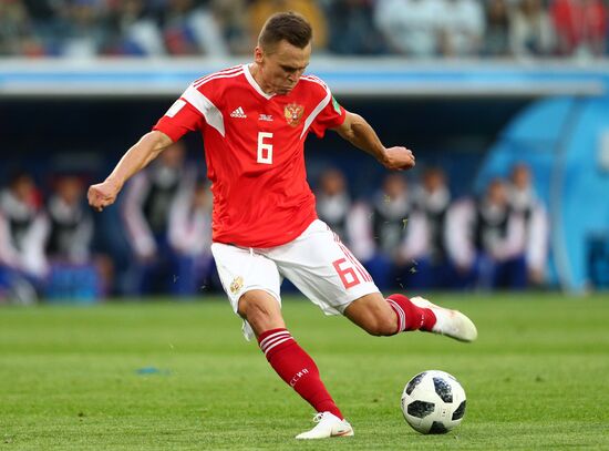 Футбол. ЧМ-2018. Матч Россия - Египет 