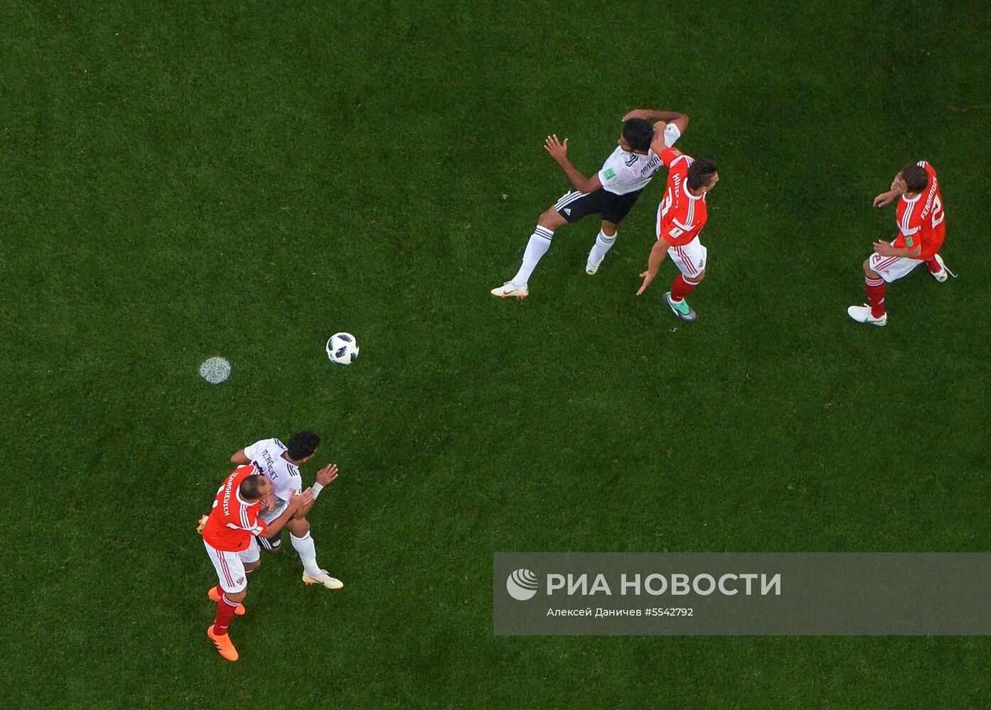 Футбол. ЧМ-2018. Матч Россия - Египет 