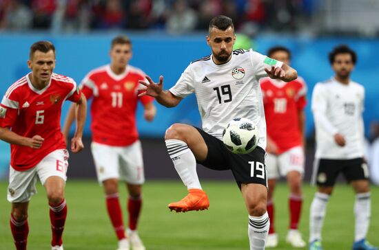 Футбол. ЧМ-2018. Матч Россия - Египет 