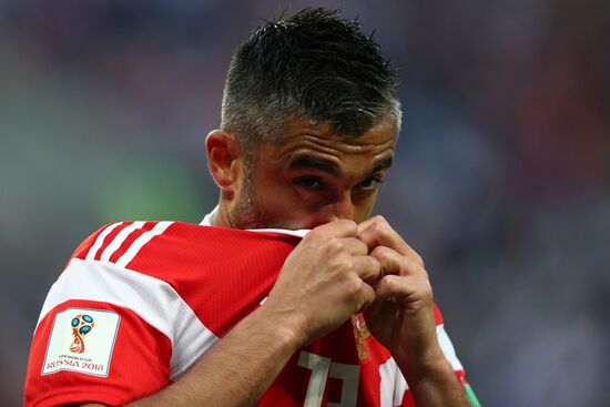 Футбол. ЧМ-2018. Матч Россия - Египет 