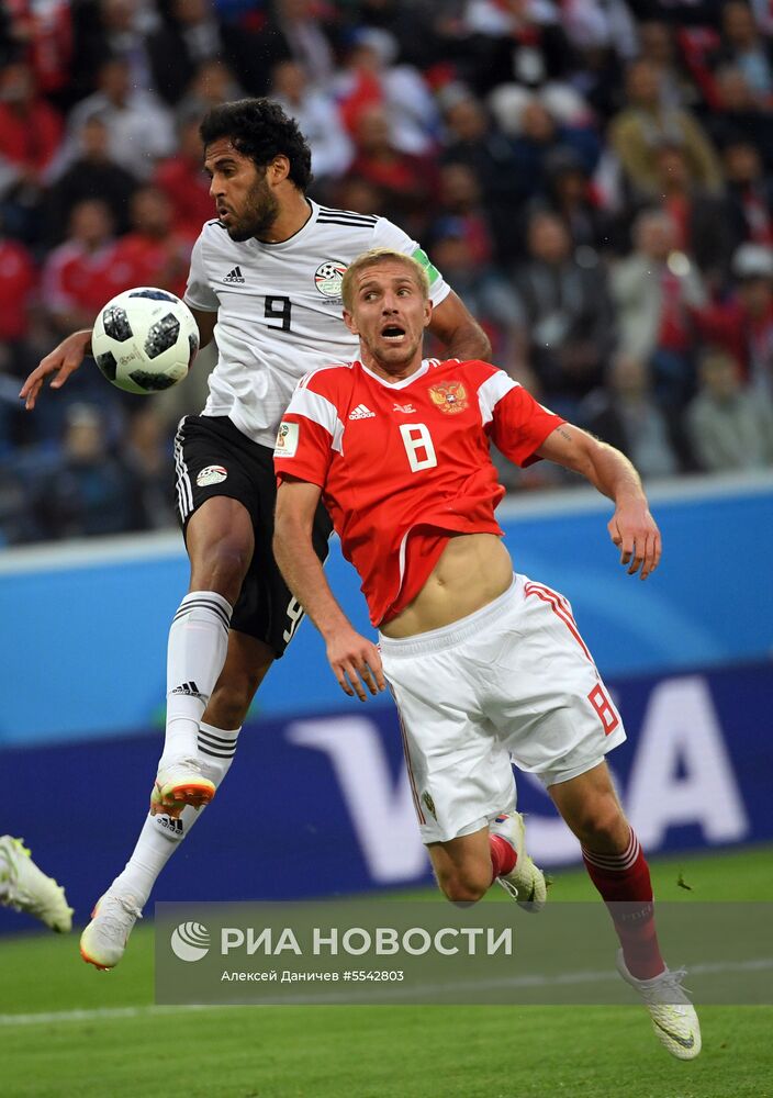 Футбол. ЧМ-2018. Матч Россия - Египет 