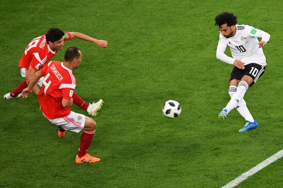 Футбол. ЧМ-2018. Матч Россия - Египет