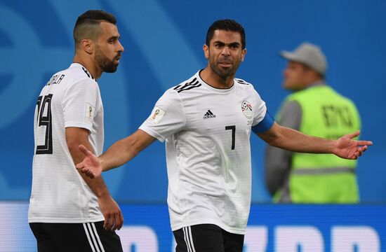 Футбол. ЧМ-2018. Матч Россия - Египет 