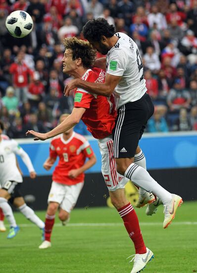 Футбол. ЧМ-2018. Матч Россия - Египет 