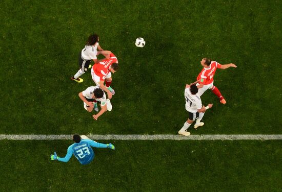 Футбол. ЧМ-2018. Матч Россия - Египет 