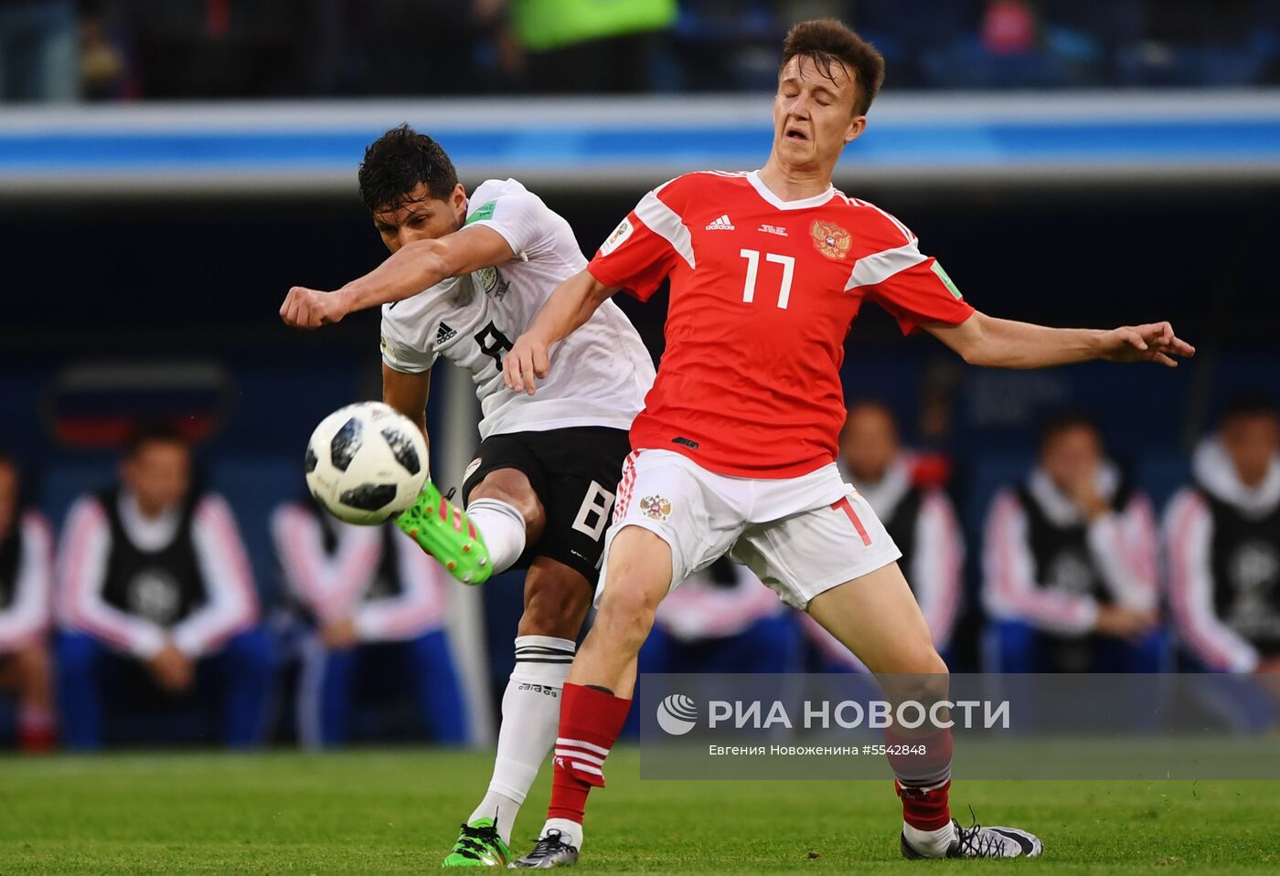 Футбол. ЧМ-2018. Матч Россия - Египет 