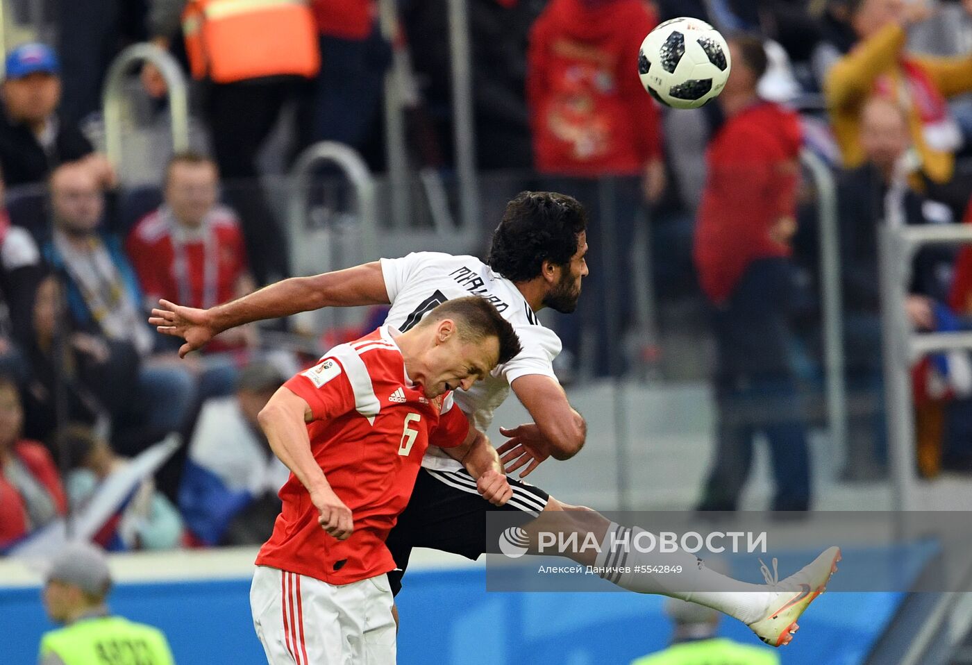 Футбол. ЧМ-2018. Матч Россия - Египет 