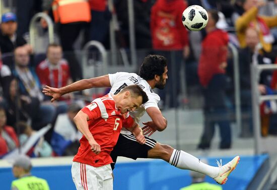 Футбол. ЧМ-2018. Матч Россия - Египет 