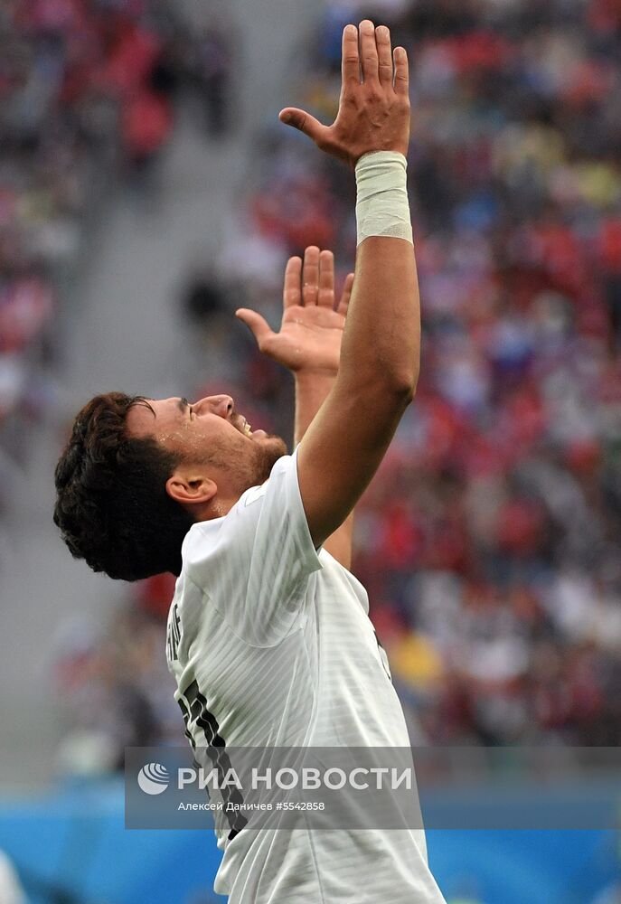 Футбол. ЧМ-2018. Матч Россия - Египет 