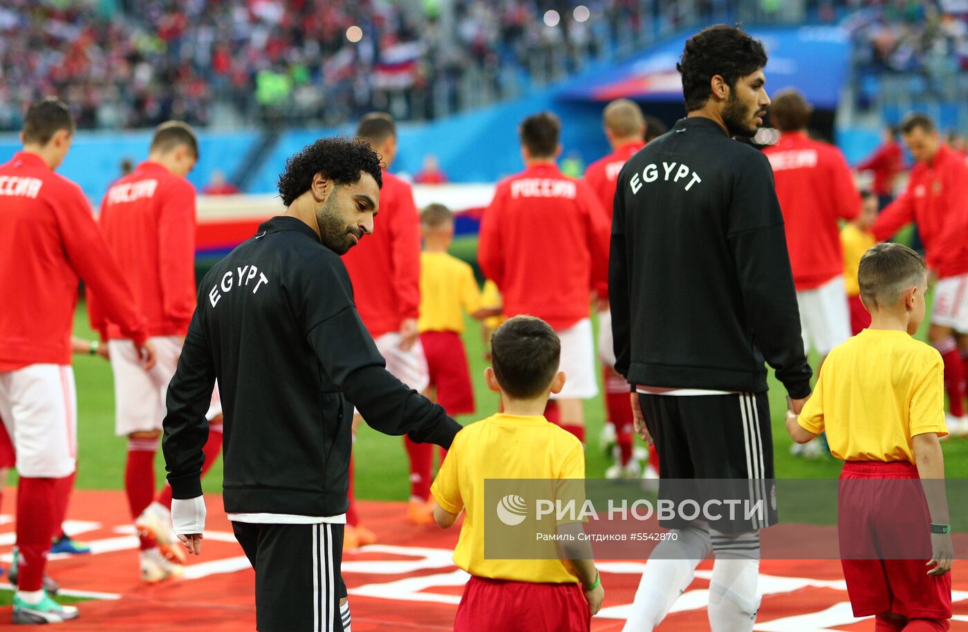 Футбол. ЧМ-2018. Матч Россия - Египет 