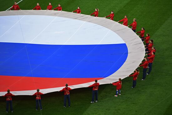 Футбол. ЧМ-2018. Матч Россия - Египет