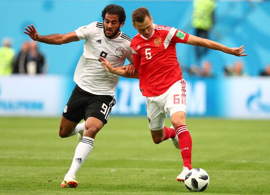 Футбол. ЧМ-2018. Матч Россия - Египет 