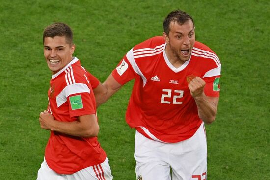 Футбол. ЧМ-2018. Матч Россия - Египет