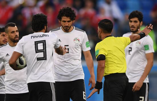 Футбол. ЧМ-2018. Матч Россия - Египет 