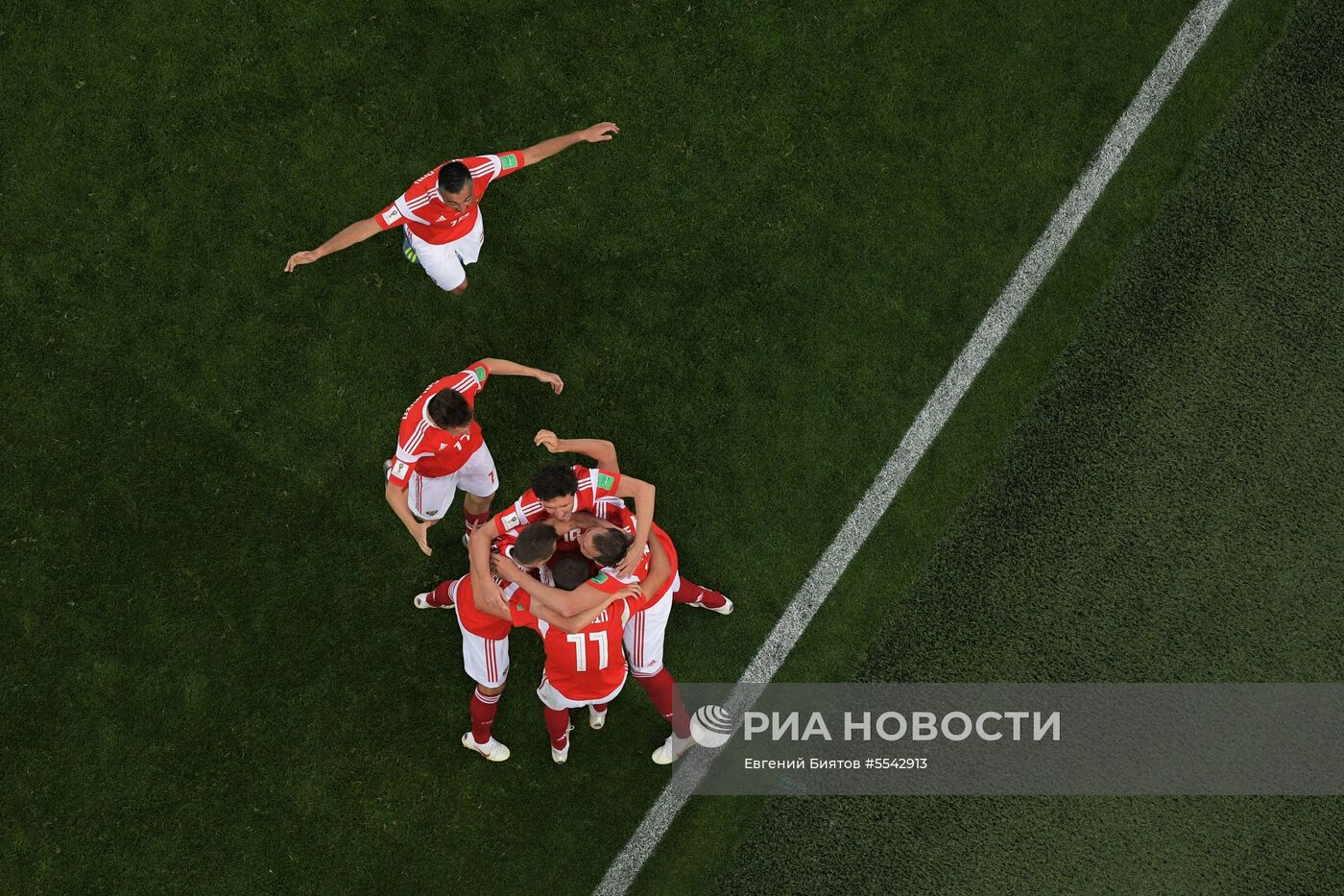 Футбол. ЧМ-2018. Матч Россия - Египет