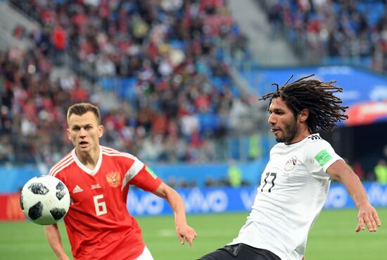 Футбол. ЧМ-2018. Матч Россия - Египет 