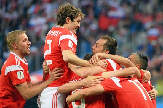 Футбол. ЧМ-2018. Матч Россия - Египет 