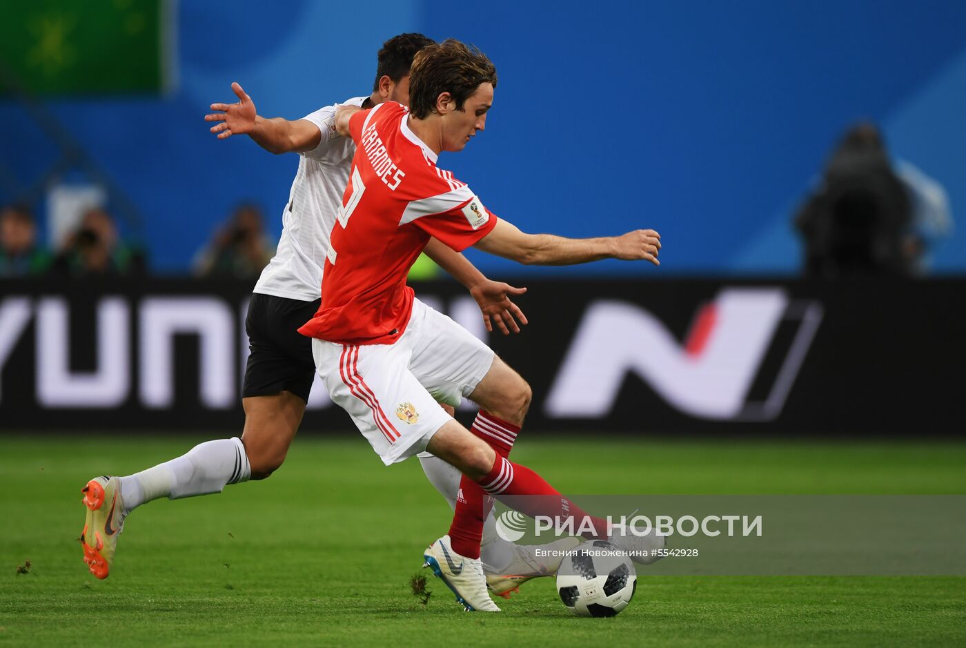 Футбол. ЧМ-2018. Матч Россия - Египет