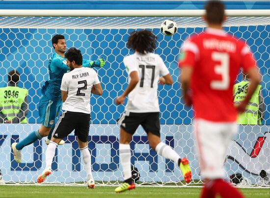 Футбол. ЧМ-2018. Матч Россия - Египет 