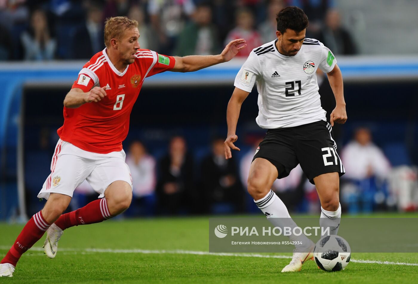 Футбол. ЧМ-2018. Матч Россия - Египет