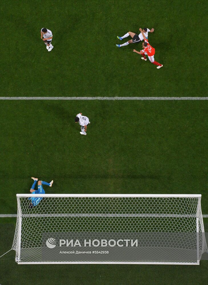 Футбол. ЧМ-2018. Матч Россия - Египет