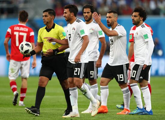 Футбол. ЧМ-2018. Матч Россия - Египет 