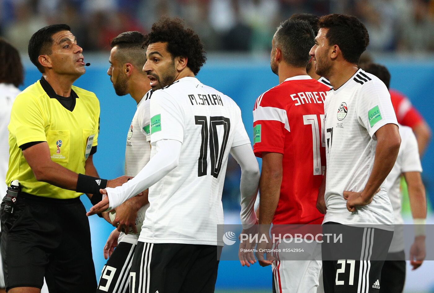 Футбол. ЧМ-2018. Матч Россия - Египет 