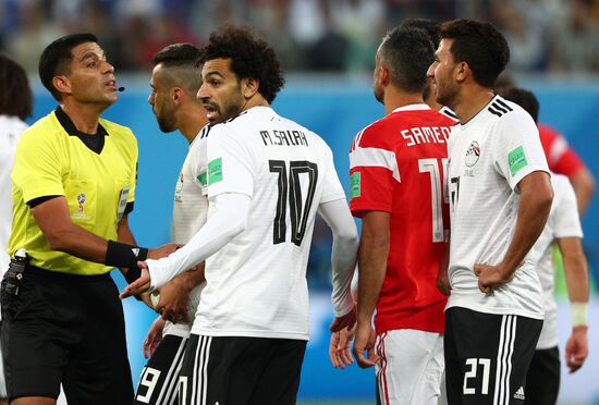 Футбол. ЧМ-2018. Матч Россия - Египет 