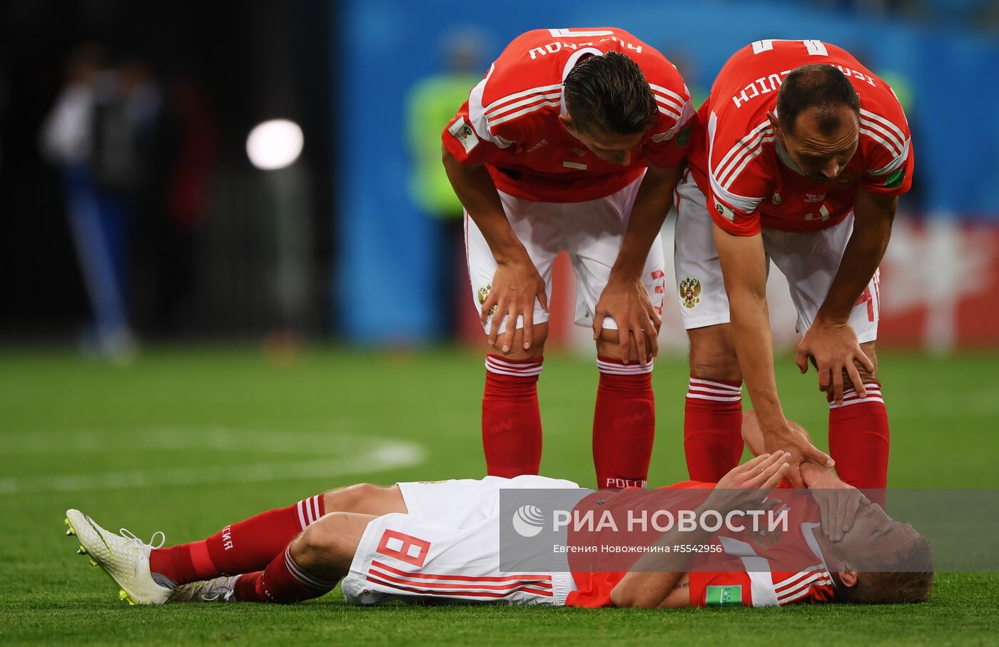 Футбол. ЧМ-2018. Матч Россия - Египет