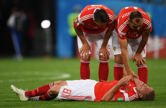 Футбол. ЧМ-2018. Матч Россия - Египет 