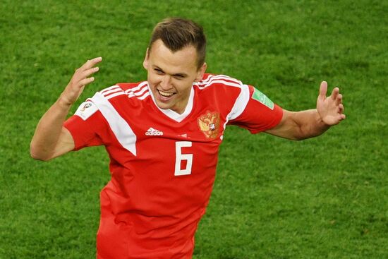 Футбол. ЧМ-2018. Матч Россия - Египет