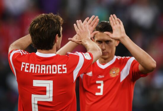 Футбол. ЧМ-2018. Матч Россия - Египет 