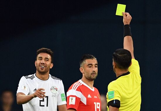 Футбол. ЧМ-2018. Матч Россия - Египет 