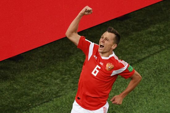 Футбол. ЧМ-2018. Матч Россия - Египет