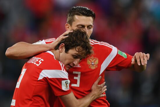 Футбол. ЧМ-2018. Матч Россия - Египет 