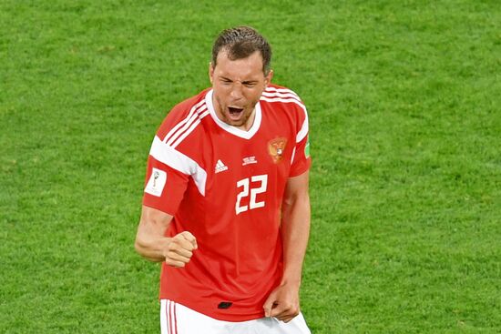 Футбол. ЧМ-2018. Матч Россия - Египет